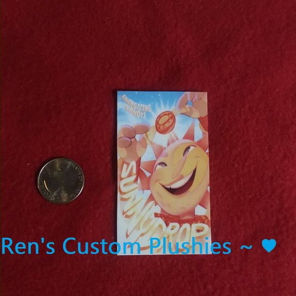 Custom Handmade Laminate Cosplay Videogame Fnaf Sundrop Card ! - Picture 2 of 2